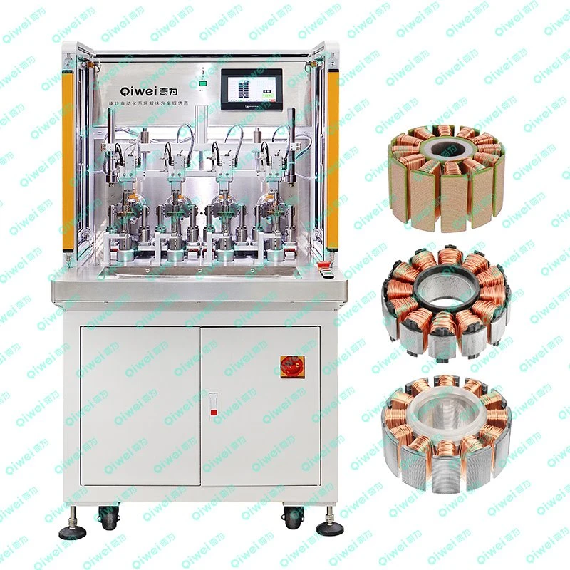 4 İstasyonlu Motor Sarma Makinesi